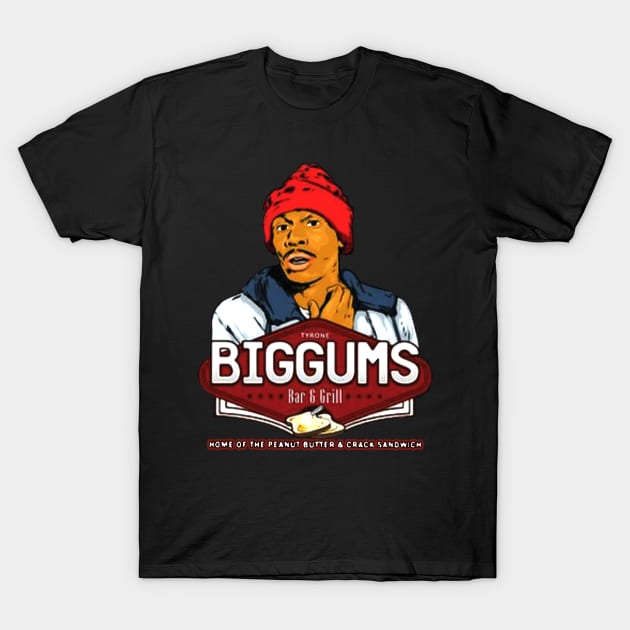 CAPPELLE BIGGUMS BAR & GRILL T-Shirt by gamecard456.doom